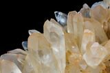 Tangerine Quartz Crystal Cluster - Madagascar #112812-2